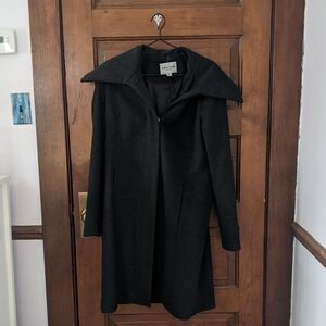 Cole Haan Charcoal Wool Coat